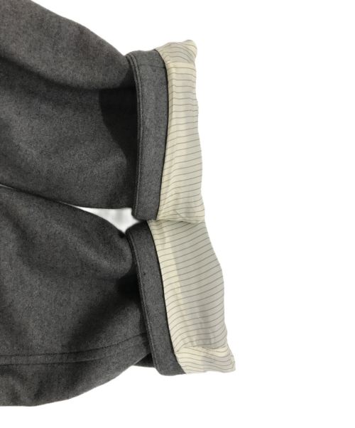 THE RERACS（ザ リラクス）THE RERACS (ザ リラクス) DOUBLE BREASTED FLOATED SHOULDER COAT ブラック サイズ:Ｍの古着・服飾アイテム