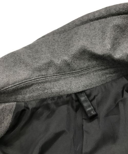 THE RERACS（ザ リラクス）THE RERACS (ザ リラクス) DOUBLE BREASTED FLOATED SHOULDER COAT ブラック サイズ:Ｍの古着・服飾アイテム