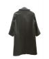 THE RERACS (ザ リラクス) DOUBLE BREASTED FLOATED SHOULDER COAT ブラック サイズ:Ｍ：16000円