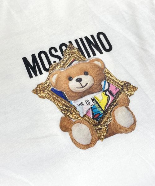 MOSCHINO（モスキーノ）MOSCHINO (モスキーノ) プリントTシャツ/モスキーノ/KK7241138 ホワイト サイズ:不明の古着・服飾アイテム