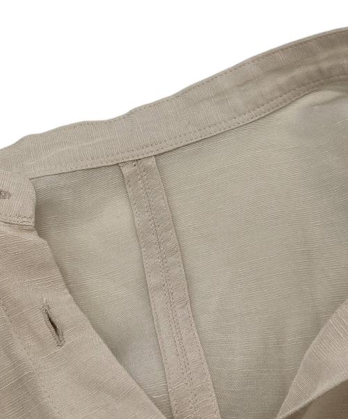 FRAMeWORK（フレームワーク）FRAMeWORK (フレームワーク) シアーリネンポンチョブラウス/フレームワーク/24051220737020/24SS ベージュ サイズ:Freeの古着・服飾アイテム