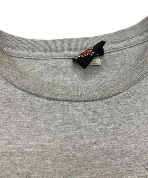HARLEY-DAVIDSON（ハーレーダビッドソン）HARLEY-DAVIDSON (ハーレーダビッドソン) ノースリーブTシャツ/ハーレーダビッドソン グレー サイズ:2Ｘの古着・服飾アイテム