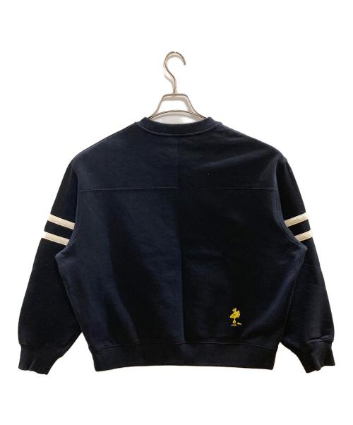 COACH（コーチ）COACH (コーチ) PEANUTS (ピーナッツ) プリントスウェット ネイビー サイズ:Sの古着・服飾アイテム
