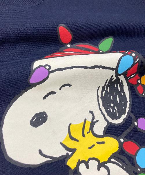 COACH（コーチ）COACH (コーチ) PEANUTS (ピーナッツ) プリントスウェット ネイビー サイズ:Sの古着・服飾アイテム