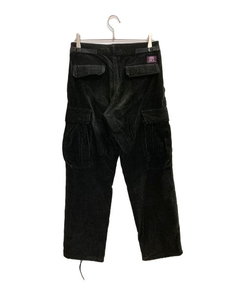 GUNG HO（ガンホー）GUNG HO (ガンホー) コーデュロイカーゴパンツ ブラック サイズ:表記なしの古着・服飾アイテム