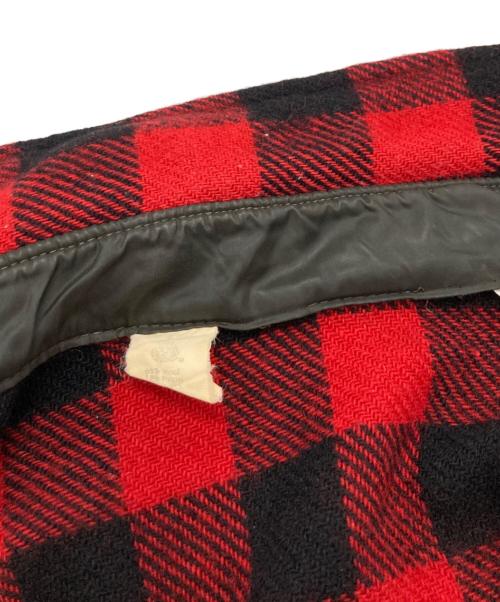 WOOLRICH（ウールリッチ）WOOLRICH (ウールリッチ) バッファローチェックウールシャツ レッド サイズ:Ｍの古着・服飾アイテム