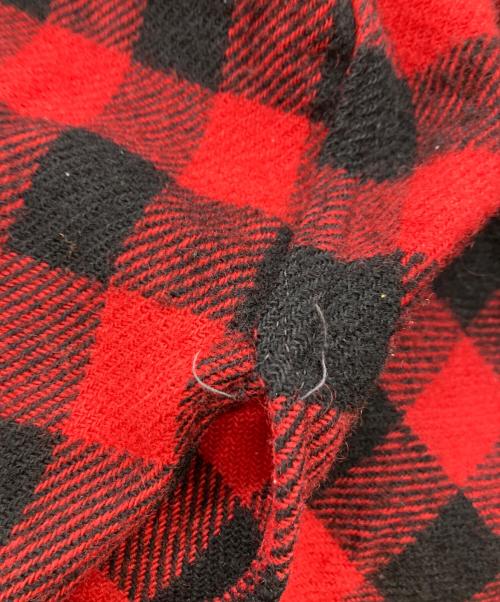 WOOLRICH（ウールリッチ）WOOLRICH (ウールリッチ) バッファローチェックウールシャツ レッド サイズ:Ｍの古着・服飾アイテム