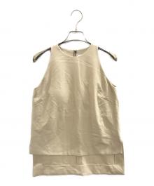 RIM.ARK（リムアーク）の古着「Open skin pad set tops/リムアーク/460HAL30-0451」｜ベージュ