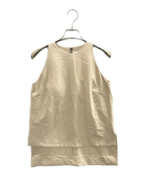 RIM.ARK（リムアーク）RIM.ARK (リムアーク) Open skin pad set tops/リムアーク/460HAL30-0451 ベージュ サイズ:Sの古着・服飾アイテム