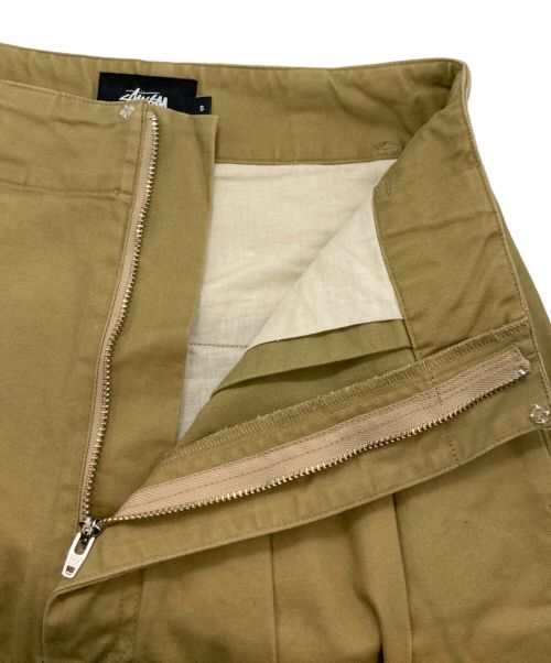 stussy（ステューシー）stussy (ステューシー) ワイドパンツ ブラウン サイズ:Sの古着・服飾アイテム