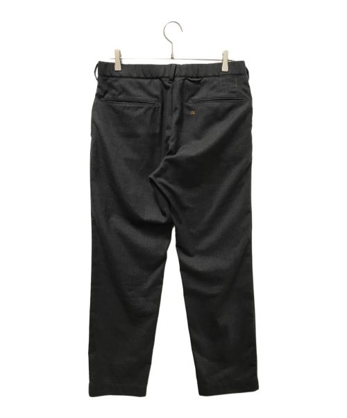 45R（フォーティファイブ・アール）45R (フォーティーファイブアール) 梳毛ウールのイージースラックス グレー サイズ:3の古着・服飾アイテム