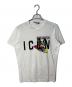 DSQUARED2（ディースクエアード）の古着「プリントTシャツ/ディースクエアード/S79GC0064/ICON T-SHIRT」｜ホワイト