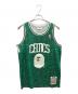 Mitchell&Ness（ミッチェルアンドネス）の古着「バスケットボールゲームシャツ/CELTICS」｜グリーン