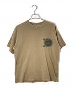 WIND AND SEA×VOLCOMウィンダンシー×ボルコム）の古着「プリントTシャツ」｜ベージュ