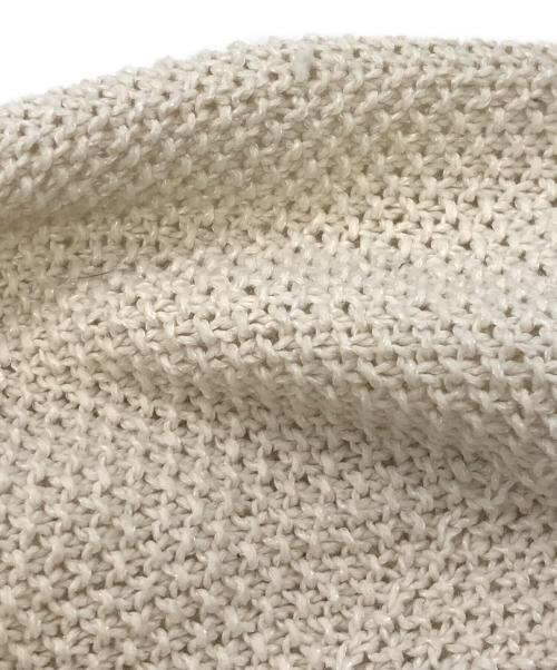 ANAYI（アナイ）ANAYI (アナイ) サマーニット/アナイ/102118-16-650 アイボリー サイズ:38の古着・服飾アイテム