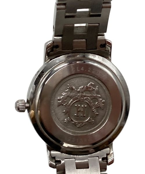 HERMES（エルメス）HERMES (エルメス) クリッパー CL4.220 ホワイトの古着・服飾アイテム