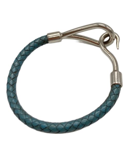 HERMES（エルメス）HERMES (エルメス) ジャンボブレスレット シルバー×ブルーの古着・服飾アイテム