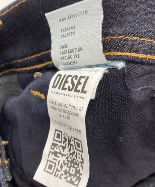 DIESEL（ディーゼル）DIESEL (ディーゼル) D-Struktテーパードデニムパンツ インディゴ サイズ:30の古着・服飾アイテム