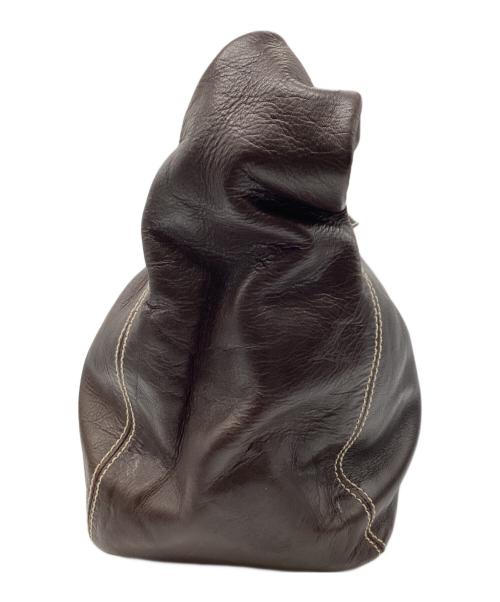 BALLY（バリー）BALLY (バリー) リボンワンショルダーバッグ ブラウンの古着・服飾アイテム