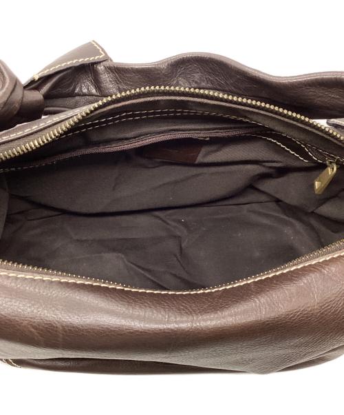 BALLY（バリー）BALLY (バリー) リボンワンショルダーバッグ ブラウンの古着・服飾アイテム