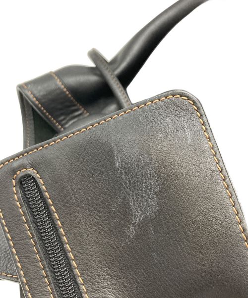 LOEWE（ロエベ）LOEWE (ロエベ) ロゴ巾着ワンショルダ ブラックの古着・服飾アイテム