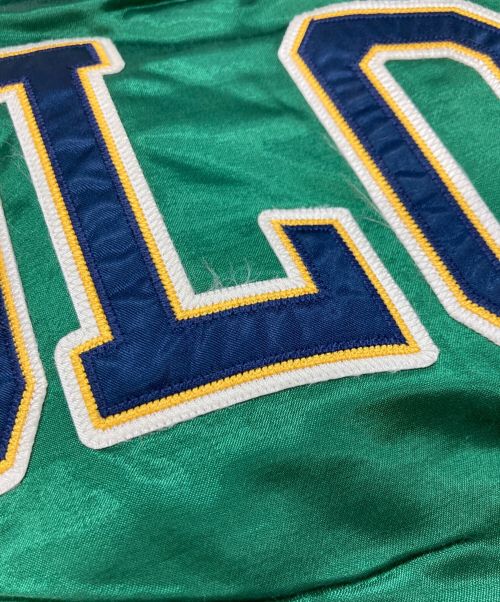 POLO RALPH LAUREN（ポロ・ラルフローレン）POLO RALPH LAUREN (ポロ・ラルフローレン) レターマンジャケット グリーン サイズ:Sの古着・服飾アイテム