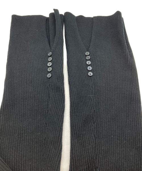 Ameri（アメリ）Ameri (アメリ) AMERICAN SLEEVE LAYERED KNIT DRESS ブラック サイズ:Sの古着・服飾アイテム