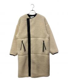 HYKE（ハイク）の古着「FAUX SHEARLING COAT　202-17175 012」｜アイボリー