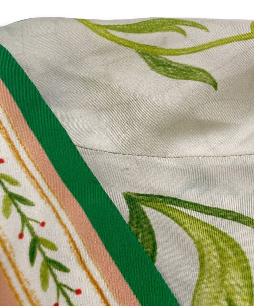 CASABLANCA（カサブランカ）CASABLANCA (カサブランカ) Cuban Collar Short Sleeve Shirt　23SS グリーン サイズ:XXLの古着・服飾アイテム