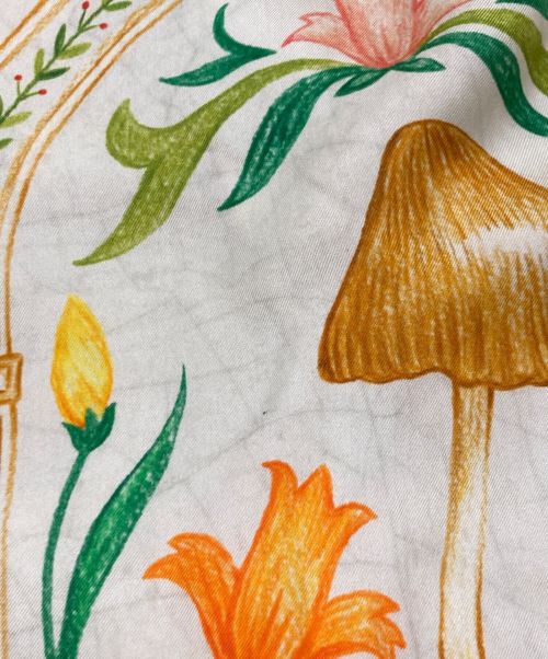 CASABLANCA（カサブランカ）CASABLANCA (カサブランカ) Cuban Collar Short Sleeve Shirt　23SS グリーン サイズ:XXLの古着・服飾アイテム