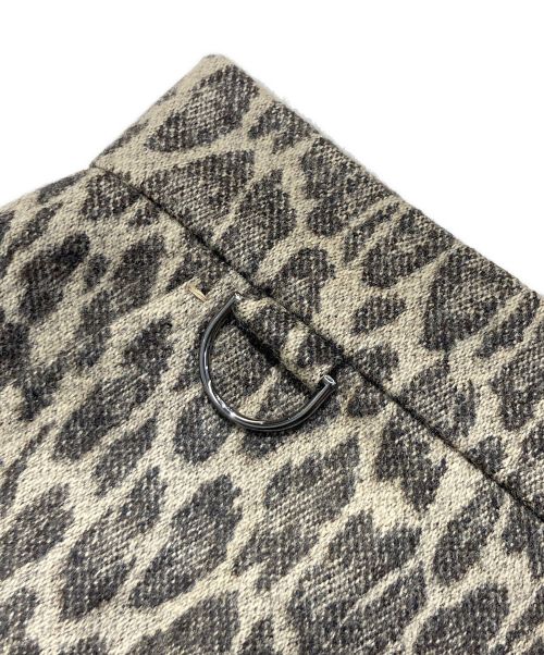 MaxMara（マックスマーラ）MaxMara (マックスマーラ) アニマル柄タイトスカート　MaxMara　110621866 ブラウン サイズ:36の古着・服飾アイテム