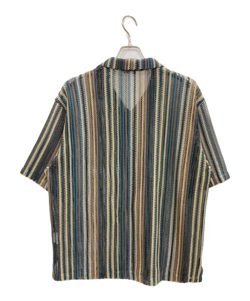 JOURNAL STANDARD（ジャーナルスタンダード）JOURNAL STANDARD (ジャーナルスタンダード) バルファレース パターン オープンシャツ/ジャーナルスタンダード/22051600941020 アイボリー×ブルー サイズ:Ｍの古着・服飾アイテム