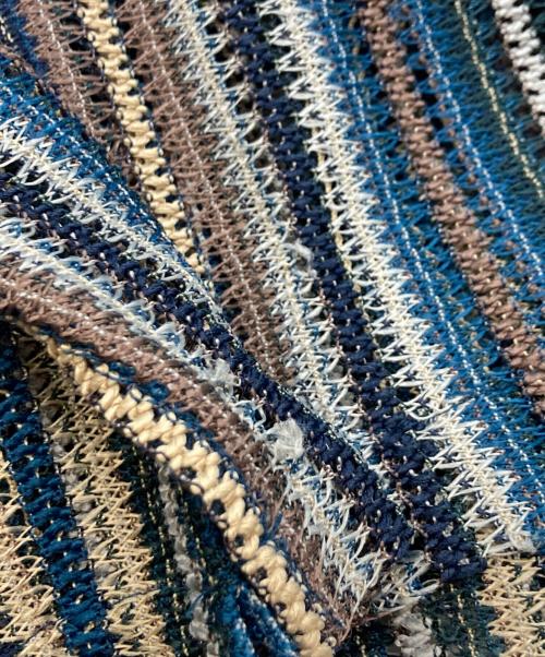 JOURNAL STANDARD（ジャーナルスタンダード）JOURNAL STANDARD (ジャーナルスタンダード) バルファレース パターン オープンシャツ/ジャーナルスタンダード/22051600941020 アイボリー×ブルー サイズ:Ｍの古着・服飾アイテム