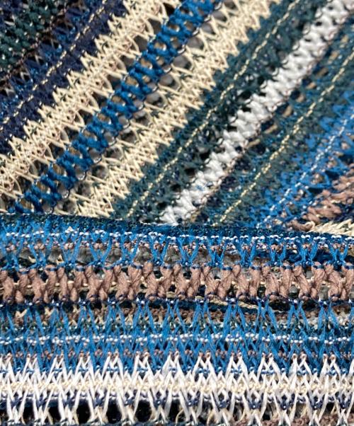 JOURNAL STANDARD（ジャーナルスタンダード）JOURNAL STANDARD (ジャーナルスタンダード) バルファレース パターン オープンシャツ/ジャーナルスタンダード/22051600941020 アイボリー×ブルー サイズ:Ｍの古着・服飾アイテム