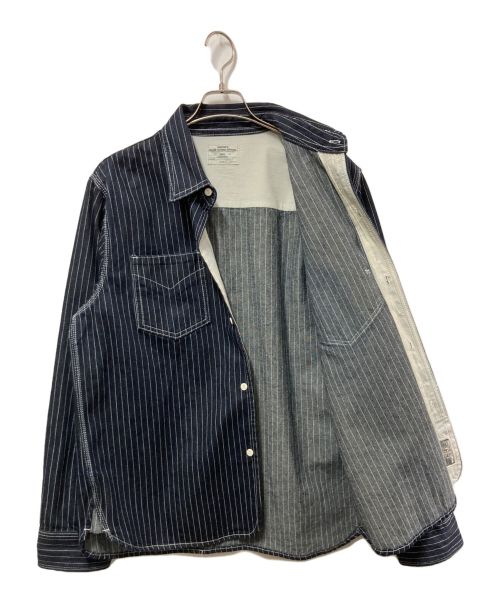 OKONKWO（オコンクウォ）OKONKWO (オコンクウォ) デニムシャツジャケット インディゴ サイズ:44の古着・服飾アイテム