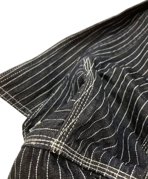 OKONKWO（オコンクウォ）OKONKWO (オコンクウォ) デニムシャツジャケット インディゴ サイズ:44の古着・服飾アイテム