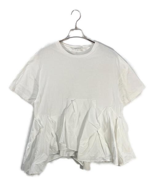 ENFOLD（エンフォルド）ENFOLD (エンフォルド) CUT AND SEWN/300FS880-2770/エンフォルド ホワイト サイズ:38の古着・服飾アイテム