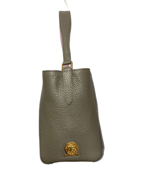 A.D.M.J.（エーディーエムジェイ）A.D.M.J. (エーディーエムジェイ) モーツァルトワンハンドルバッグ グレーの古着・服飾アイテム