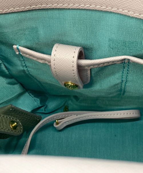 A.D.M.J.（エーディーエムジェイ）A.D.M.J. (エーディーエムジェイ) モーツァルトワンハンドルバッグ グレーの古着・服飾アイテム