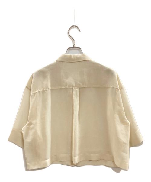 BEAUTY&YOUTH（ビューティーアンドユース）BEAUTY&YOUTH (ビューティーアンドユース) ポリエステルオーガンジー シャツ/ビューティーアンドユース/1616-242-0426 ベージュ サイズ:Freeの古着・服飾アイテム