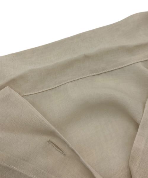 BEAUTY&YOUTH（ビューティーアンドユース）BEAUTY&YOUTH (ビューティーアンドユース) ポリエステルオーガンジー シャツ/ビューティーアンドユース/1616-242-0426 ベージュ サイズ:Freeの古着・服飾アイテム