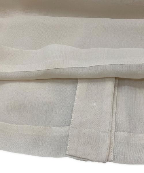 BEAUTY&YOUTH（ビューティーアンドユース）BEAUTY&YOUTH (ビューティーアンドユース) ポリエステルオーガンジー シャツ/ビューティーアンドユース/1616-242-0426 ベージュ サイズ:Freeの古着・服飾アイテム