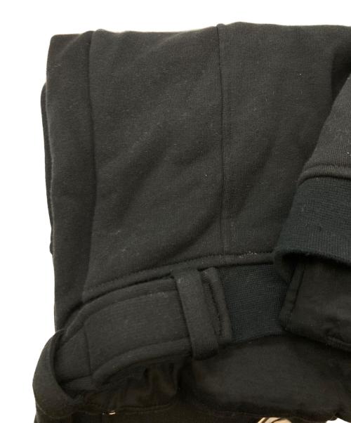 BALMAIN（バルマン）BALMAIN (バルマン) スウェットライダースジャケット　ブルーベルジャパン ブラック サイズ:Sの古着・服飾アイテム