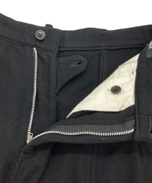 BLACK COMME des GARCONS（ブラックコムデギャルソン）BLACK COMME des GARCONS (ブラック コムデギャルソン) ウールサルエルパンツ　AD2010 ブラック サイズ:Sの古着・服飾アイテム