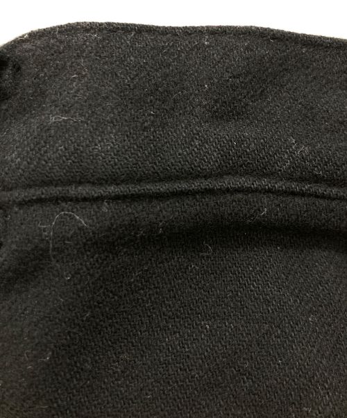 BLACK COMME des GARCONS（ブラックコムデギャルソン）BLACK COMME des GARCONS (ブラック コムデギャルソン) ウールサルエルパンツ　AD2010 ブラック サイズ:Sの古着・服飾アイテム