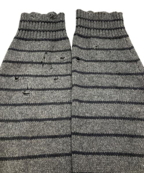 EGO TRIPPING（エゴ トリッピング）EGO TRIPPING (エゴ トリッピング) GRUNGE KNIT/エゴ トリッピング/675002 グレー サイズ:48の古着・服飾アイテム