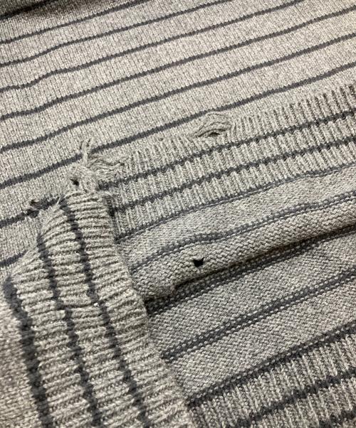 EGO TRIPPING（エゴ トリッピング）EGO TRIPPING (エゴ トリッピング) GRUNGE KNIT/エゴ トリッピング/675002 グレー サイズ:48の古着・服飾アイテム