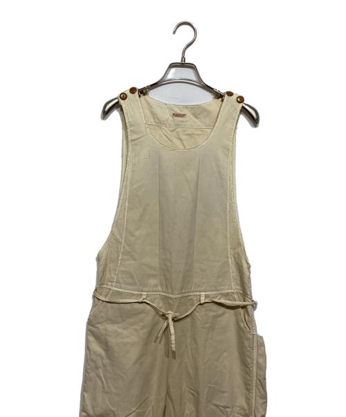 KAPITAL（キャピタル）KAPITAL (キャピタル) ワークサロペット アイボリー サイズ:XSの古着・服飾アイテム