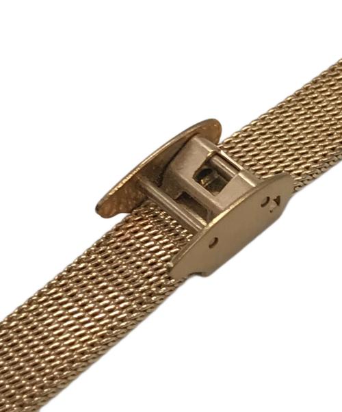 ete（エテ）ete (エテ) レクタングルフェイス メッシュベルト ウォッチ シルバーの古着・服飾アイテム