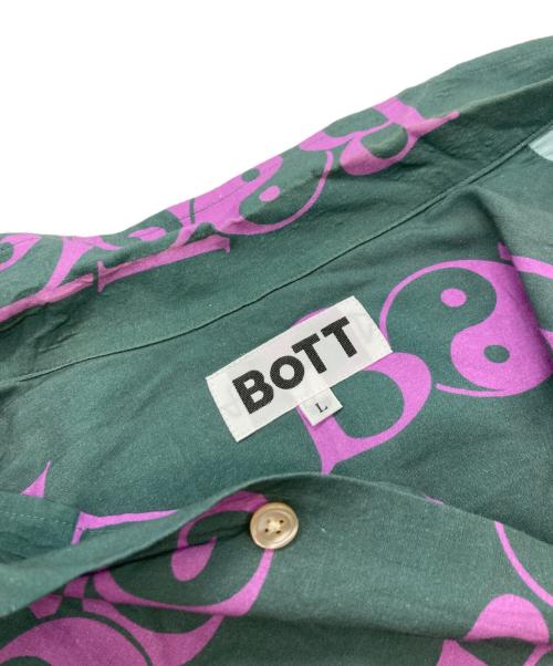 BoTT（ボット）BoTT (ボット) 22SS 2Y S/SL Shirt/ボット/221BOTT03 グリーン サイズ:Ｌの古着・服飾アイテム